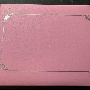 Creative Memories Pink Album with Silver Accents